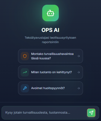 OPS AI tekoälyavustaja